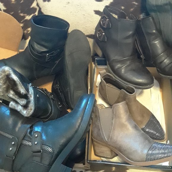 COPY - Ankle bootie slouch boot bundle - Picture 2 of 3